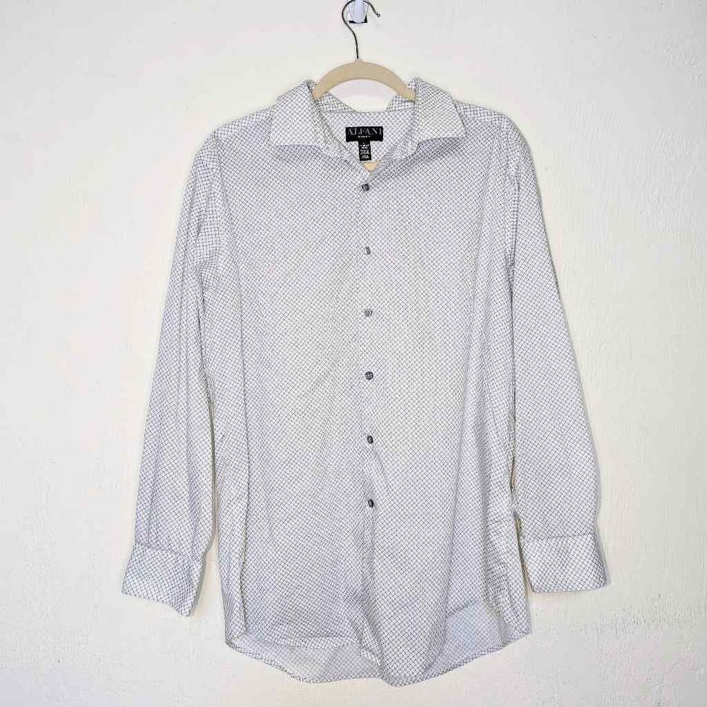 Men's Alfani Button Down Shirt Size Large